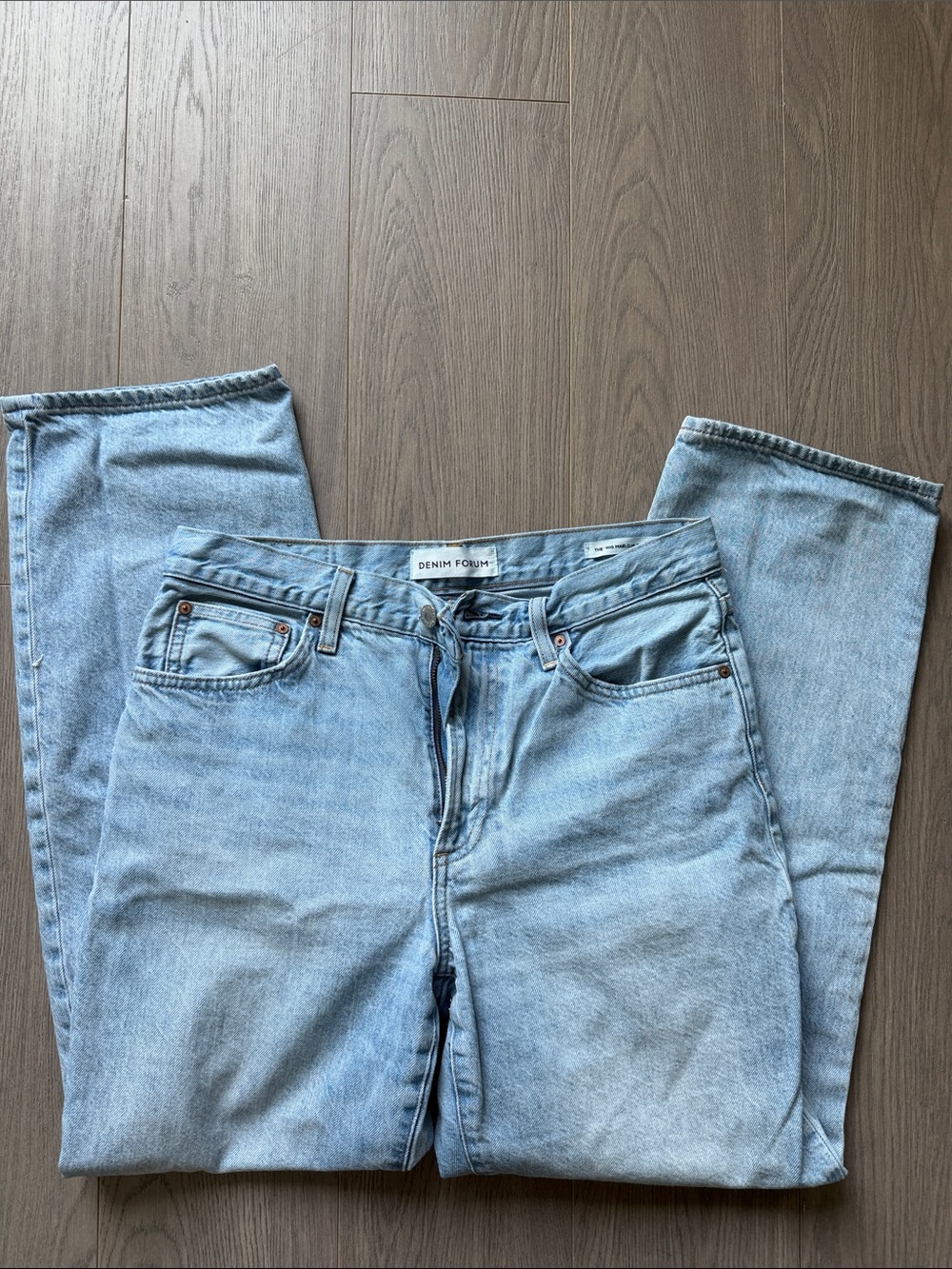 Denim Forum the ‘90s Marlo Hi-Rise Baggy Jean